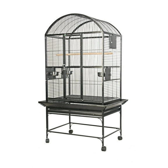 9002422 Black Dome Top Bird Cage, by A&E Cage Company
