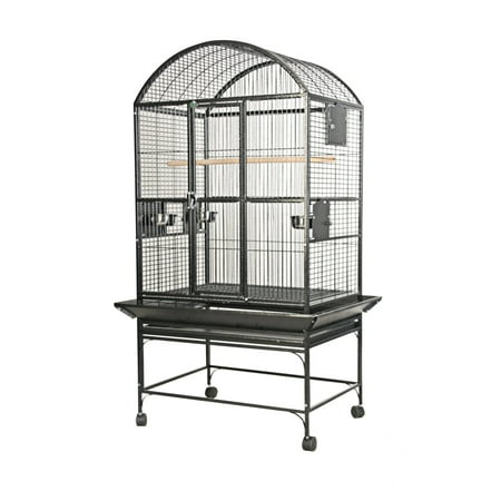 UPC: 0644472250039 | A and E Cage Co. Medium Dome Top Cage – Black