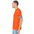 thumbnail image 3 of Bella + Canvas Jersey Cotton T-Shirt, Men’s Short Sleeve Shirt for Arts & Crafts, Solid Tee, Orange, Size M, 3 of 5