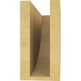 thumbnail image 4 of 4"W x 12"D x 8"H Classic Durham Rough Cedar Woodgrain TimberThane Corbel, Primed Tan, 4 of 6