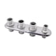 thumbnail image 1 of Mamparo de aire acondicionado del calentador,Mamparo de calefacción de aire acondicionado con cortafuegos de aluminio ,Conector de tubería de aire acondicionado en línea de 4 puertos,4, 1 of 8