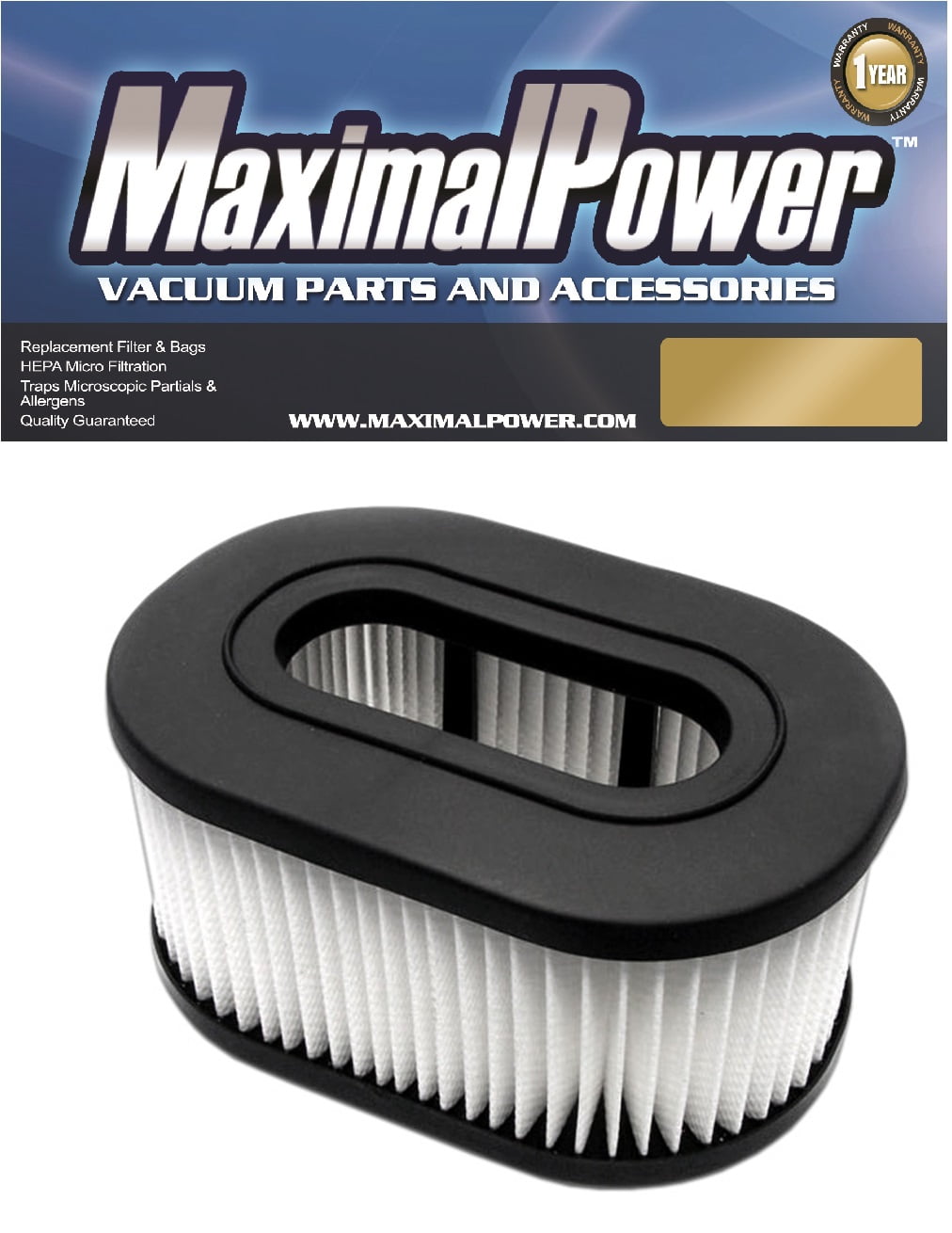 Details about   2x HQRP Washable Hepa Filters for Hoover TurboPower Fold Away Widepath Runabout 