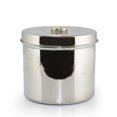 thumbnail image 1 of Frasco de ungüento de acero inoxidable Cilindro de bola de algodón Cilindro de desinfección Vaso Cilindro de ungüento Cilindro de gasa Cilindro de apósito Cilindro de alcohol Cilindro de algodón, 1 of 6