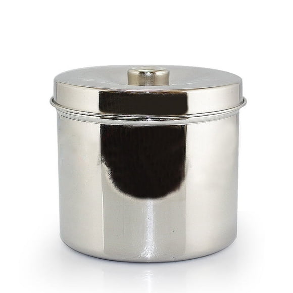 Frasco de ungüento de acero inoxidable Cilindro de bola de algodón Cilindro de desinfección Vaso Cilindro de ungüento Cilindro de gasa Cilindro de apósito Cilindro de alcohol Cilindro de algodón