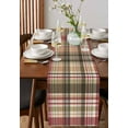 thumbnail image 2 of Buffalo Plaid Table Runner Modern Farmhouse Colorful Checkered Tablerunners 18 x 72 Inch, Table Decorations Tabletop Scarf for Summer Gathering Holiday Farmhouse Kitchen Dining Decor, 2 of 6