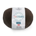 thumbnail image 2 of Troyarn Wool 125 (2- Skeins Pack) 100% Superwash Merino Fine Wool Light Worsted Weight #3 Soft Knitting and Crochet Yarn for Crocheting and Knitting (2 x 1.76 oz) / (2 x 125 Yds) (10913 - Brown), 2 of 9
