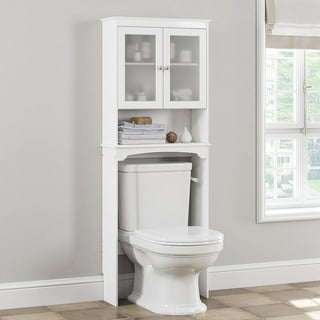 Over The Toilet Storage Glass Bathroom Furniture