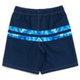 thumbnail image 3 of DC Comics Blue Beetle Little Boys UPF 50+ Swim Trunks Bathing Suit Stripes 7, 3 of 5
