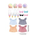 thumbnail image 3 of 4 Set of Desk Goose Outfits,7 Inch Desk Goose Clothes Accessories Include Hat Pendant Glasses & Clothes,16 Pieces of Clothing Match Freely, 3 of 7