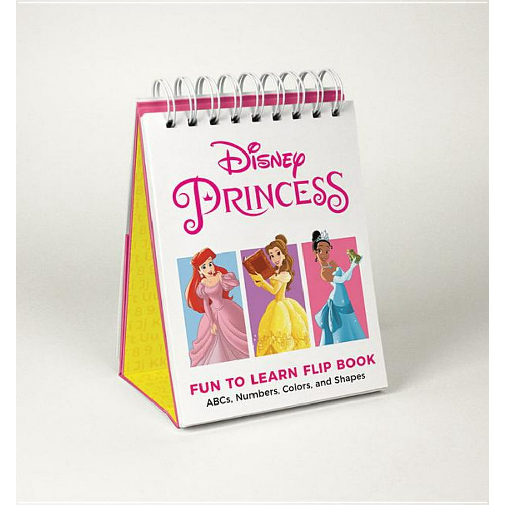 Disney Princess Fun to Learn Flip Book Abcs, Numbers, Colors, and