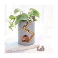 thumbnail image 2 of Maceta de resina con forma de animal, maceta para suculentas, contenedor para plantar en agua, maceta decorativa de escritorio con forma de erizo, como se muestra, 2 of 5