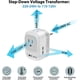 thumbnail image 2 of Convertidor de Voltaje Mapambo 220V a 110V US a Europa con 2 Puertos USB C de Carga Rápida 220V, 2 of 6