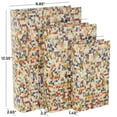 thumbnail image 3 of DecMode Faux Book Storage Multi Colored Fabric Decorative Box, 3 Count, 3 of 9