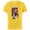 Yellow, variant on Marvel Studios Deadpool & Wolverine in Black White Red Movie - Short Sleeve Cotton T-Shirt for Adults - Customized-Black