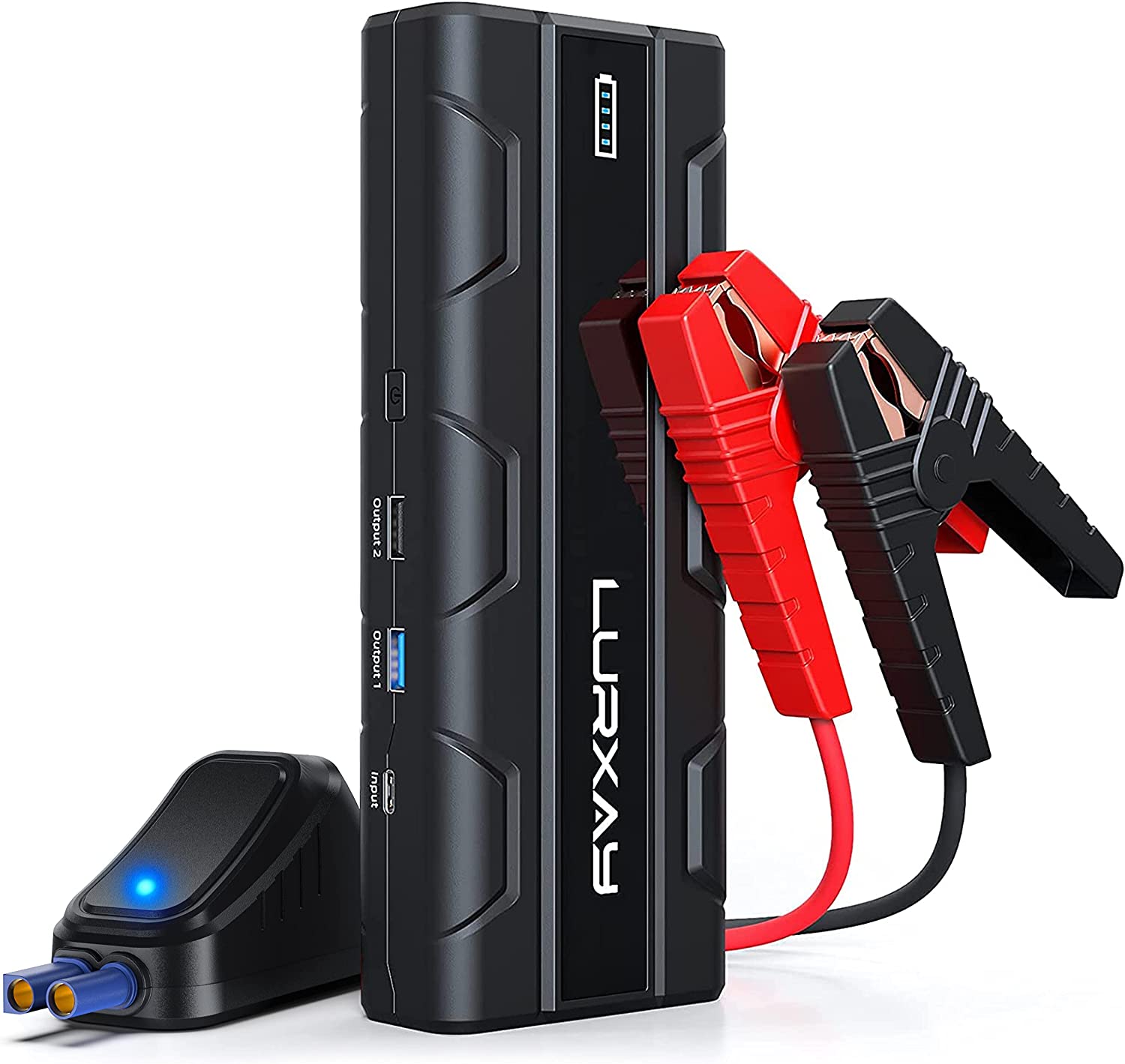 Car Jump Starter 2000A Jump Box 20000mAh for up to 10L Gas and 5.5L