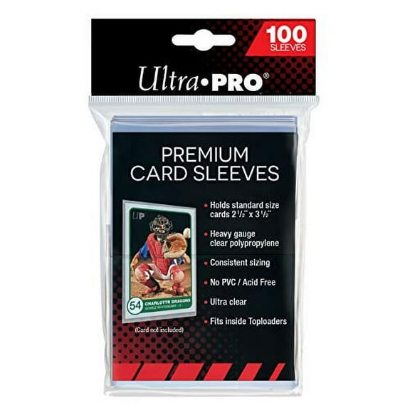 Ultra Pro Card Premium Card Sleeves Pack (100 Sleeves)