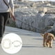 thumbnail image 3 of Juego de 2 collares de seguridad ajustables para perros y correa para cachorros con perlas, 3 of 7