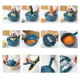 thumbnail image 2 of Ounissouiy Cortador y triturador de verduras multifunción, 12 Uds., escurridor, rebanador, cocina, rallador en juliana y separador de clara de huevo Almacenamiento y organización del hogar Ounissouiy HA022752-00, 2 of 6