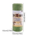 Disposable Cleaning Cloth Roll, 20 Sheets Tear-Off Kitchen Wipes ...