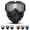 Gray Lens, variant on Full-Face AntiFog Pro Goggles for ATV, Dirt Bike, Motocross, and Outdoor Sports