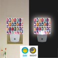 thumbnail image 2 of Yayeee LED Plug in Night Light for The Home with Auto Dusk to Dawn Light Sensors, 2 Pack, Blue Jam Jars, 2 of 6