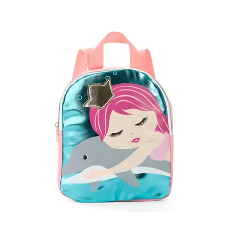 Carried Away Girls' Mermaid Backpack (Best Travel Backpack Carry On)