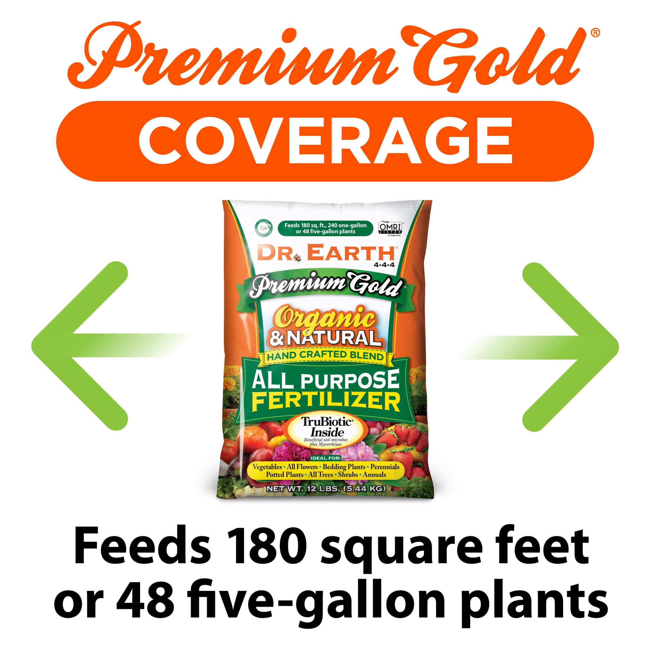 Dr. Earth 712 Organic 7 All Purpose Fertilizer, 12-Pound