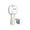White, variant on Partheme Suction Cup Mop Holder, No Drill Wall Mounted Broom Rack with Heavy Duty Hook, Adjustable Roller Clamp for Bathroom Kitchen Storage, White