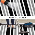 thumbnail image 5 of Black Grey Stripe Outdoor Rug for Patio/Deck/Porch, Non-Slip Large Area Rug 5 x 8 Ft, Farmhouse Minimalist Striped Indoor Outdoor Rugs Washable Area Rugs, Reversible Camping Rug Carpet Runner, 5 of 8