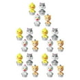 thumbnail image 3 of mmirethe Car Interior Ornament Dashboard Decoration Cute Shelf Resin Decor Animal L 5Set, 3 of 6