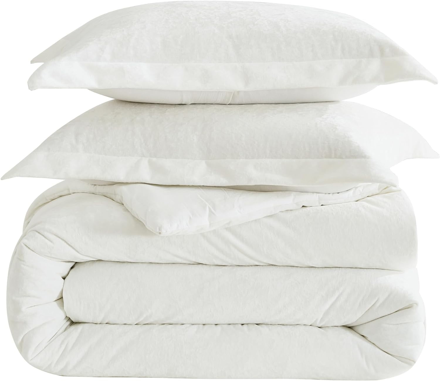 Chezmoi Collection Lux 3-Piece Cream White Velvet Comforter Set Queen Size, All Season Lush Plush Velvet Bedding Set with Soft Washed Microfiber Reverse