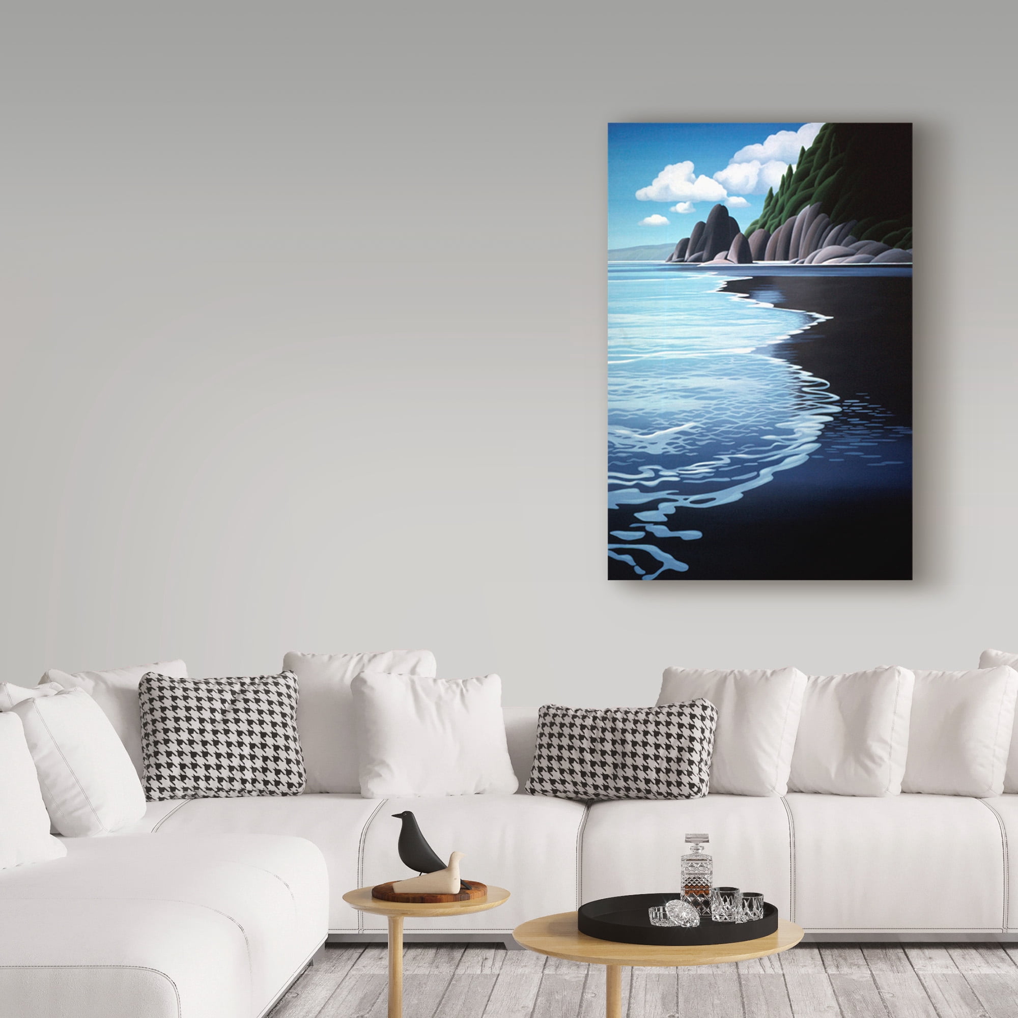 Trademark Fine Art 'Washington Coast' Canvas Art by Ron Parker