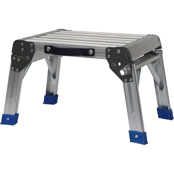 Foldable Aluminum Platform & Step Stool (350 lbs. Maximum Capacity)