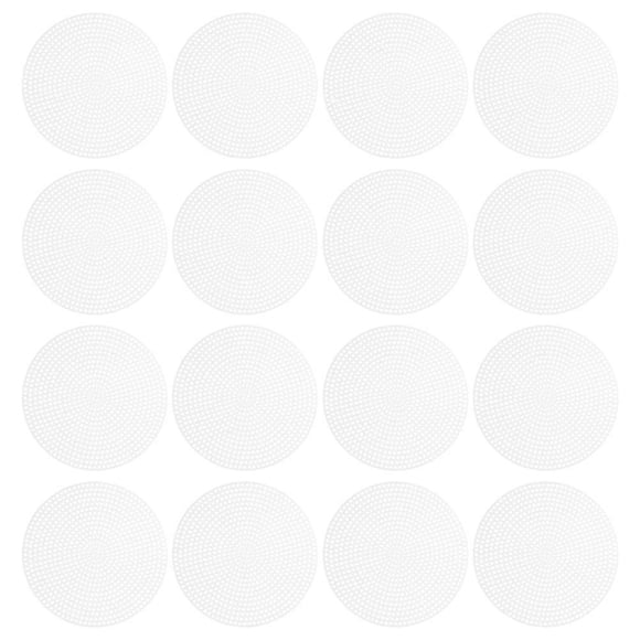20Pcs Round Plastic Canvas Sheets for DIY Cross Stitch Crochet Knitting Crafting and Quilting