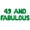 Green, variant on Letter & Number Balloons - 49 AND FABULOUS 16" Inch Alphabet Letters Foil Mylar Balloon 49th Birthday Party Banner (Gold)