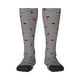 thumbnail image 1 of Fotbe Ladybugs on Black and White Striped Calcetas Divertidas Estampadas para Hombre y Mujer, Calcetas de Algodón hasta la Rodilla para Caminar, Correr, Enfermería y Embarazo, 1 of 6