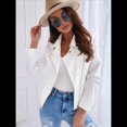 thumbnail image 4 of Chaquetas de Sintético para Mujer, de Gamuza, Conjuntos de Moda de 2025, Chaqueta Motera Corta con Cremallera, Prendas de Abrigo M, 4 of 7
