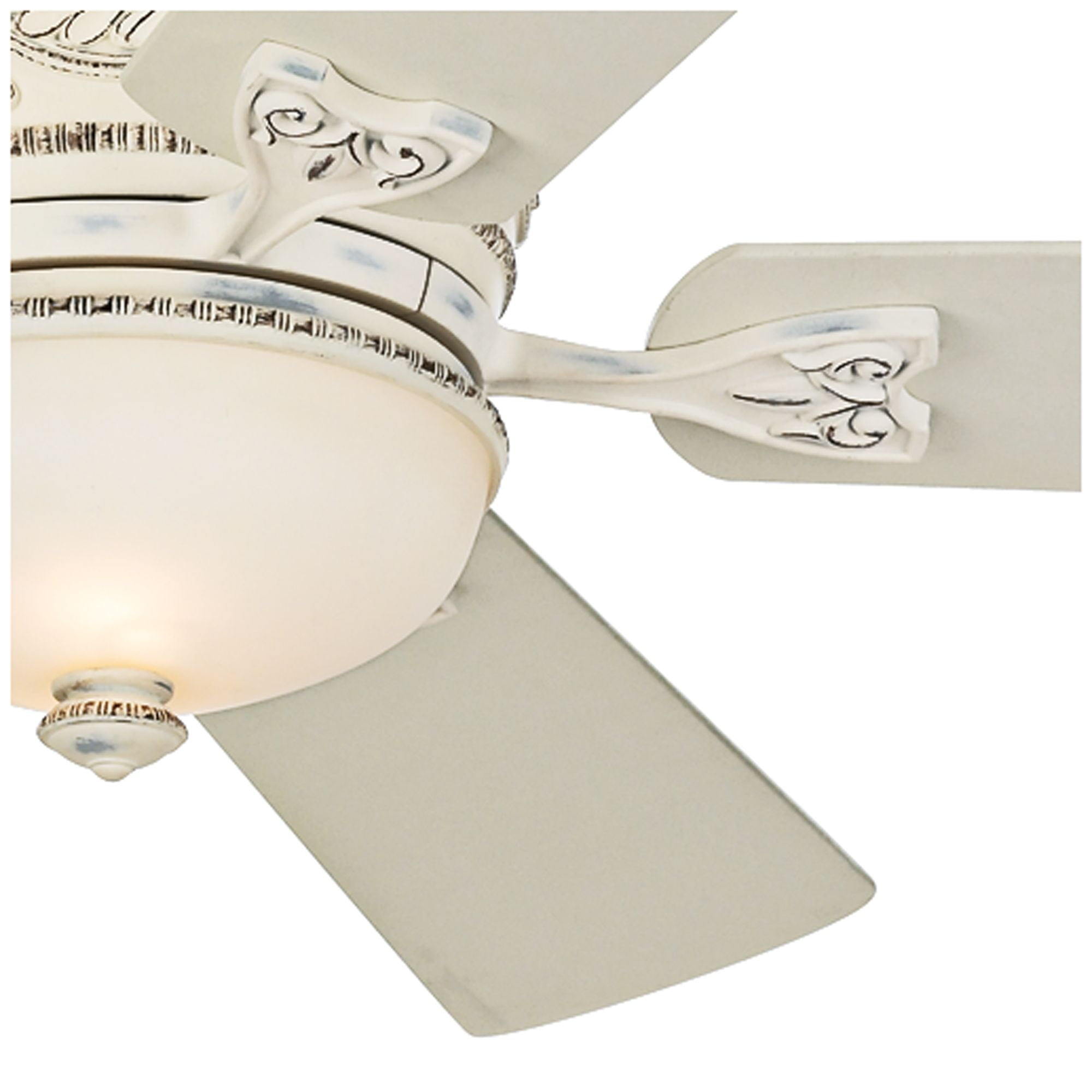 52 Casa Vieja Chic Cottage Hugger Ceiling Fan With Light Wall 52 Casa Vieja Chic Cottage Hugger Ceiling Fan With Light Wall Control Flush Mount Rubbed White For Living Room Kitchen Bedroom