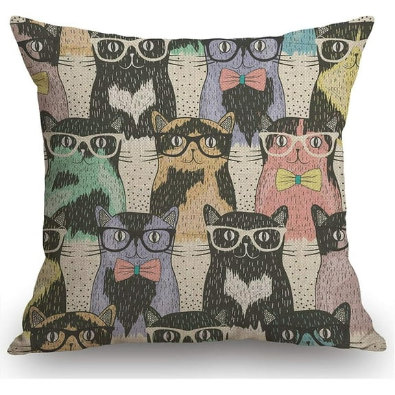 Inspirational Quote Throw Pillow Case Funny Quotes Cushion Cover Cotton Linen 18 x 18 Inch Be Fearless in The Pursuit of What Sets Your Soul On Fire