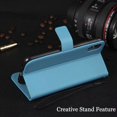 thumbnail image 4 of Funda de cuero de Color liso para Huawei P8, P9, P10, P20, P30, P40 Lite Pro 2017, P40Lite, P30lite, P20Lite, funda con tapa, bolsas con ranura para tarjetas, 4 of 5