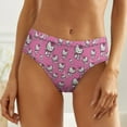 thumbnail image 3 of Hello Kitty Women's Underwear Low Rise Full Coverage Briefs Breathable Underpants Ladies Regular Plus Size Panties, 3 of 6