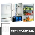 thumbnail image 3 of VERDANVERSE Mini Fridge Shelf Freezer Basket White Plastic Cross- 1Pack, 3 of 8