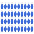 thumbnail image 1 of Uxcell 40Pcs Llaveros de Hotel en Blanco, Llaveros de Motel de Plástico Vintage en Forma de Rombo, Etiquetas de Llave de Hotel, Anillos de Llave, Azul Profundo, 1 of 6