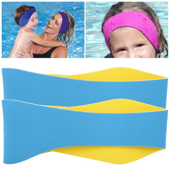 Mgaxyff Headband for Diving Swimming Sports,2pcs Waterproof Ear Headband Yoga Hair Band Diving Ear Protection Hair Band for Sports