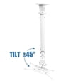 thumbnail image 3 of Soporte de Techo Universal DYNAVISTA para Proyector Ajustable Blanco, 3 of 3