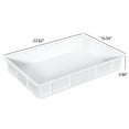 thumbnail image 2 of Vareone 4 Packs Pizza Dough Proofing Tray, Stackable Commercial Proofing Boxes, White, 2 of 4
