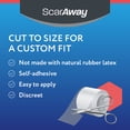 thumbnail image 5 of ScarAway Clear Silicone Scar Tape, Medical Grade Cut-to-Size Silicone Strip for Hypertrophic and Keloid Scars, from Surgery, Burns, and more - 60” Roll, 5 of 7