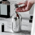 thumbnail image 4 of Tssuoun 500ml Dispensers Pump Leak-proof Refillable Empty Press Dispensing Bottle Bath Large Capacity Plastic Fluid Container Basin 2PCS, 4 of 8