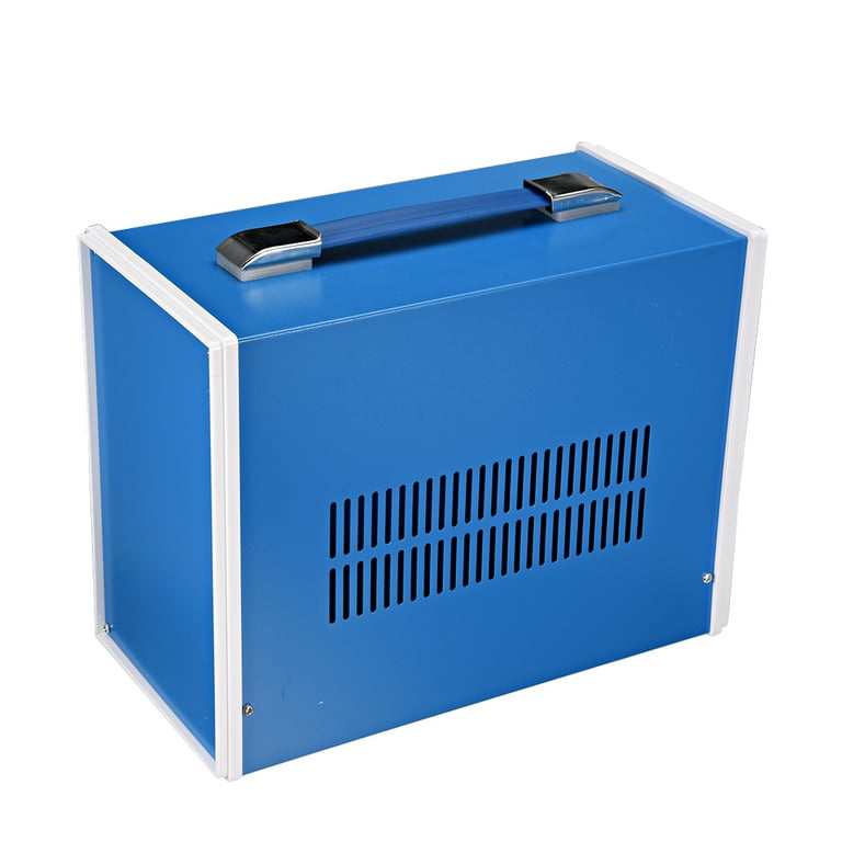 270 x 140 x 120mm Metal Blue Project Junction Box Enclosure