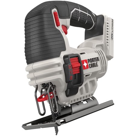 PORTER-CABLE 20V MAX Cordless Jigsaw, up to 2,500 SPM, Bare Tool Only (PCC650B)